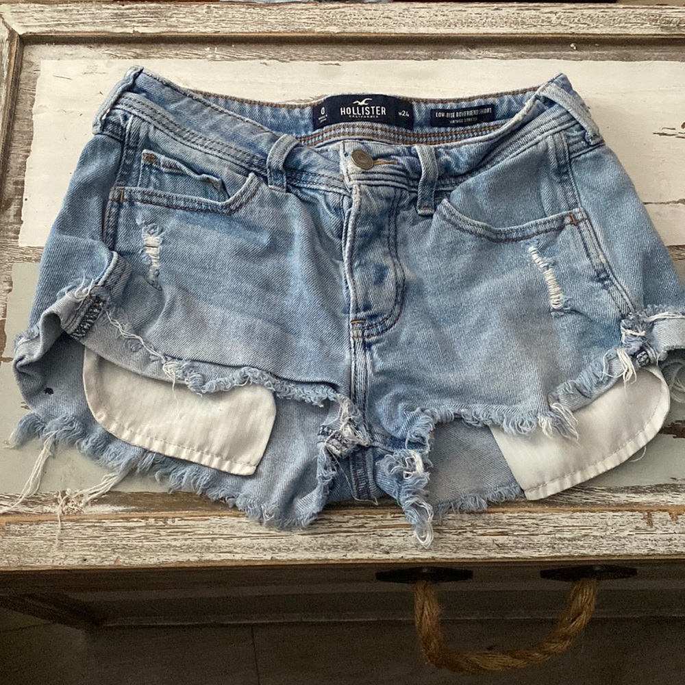 Hollister Cut off Jean shorts